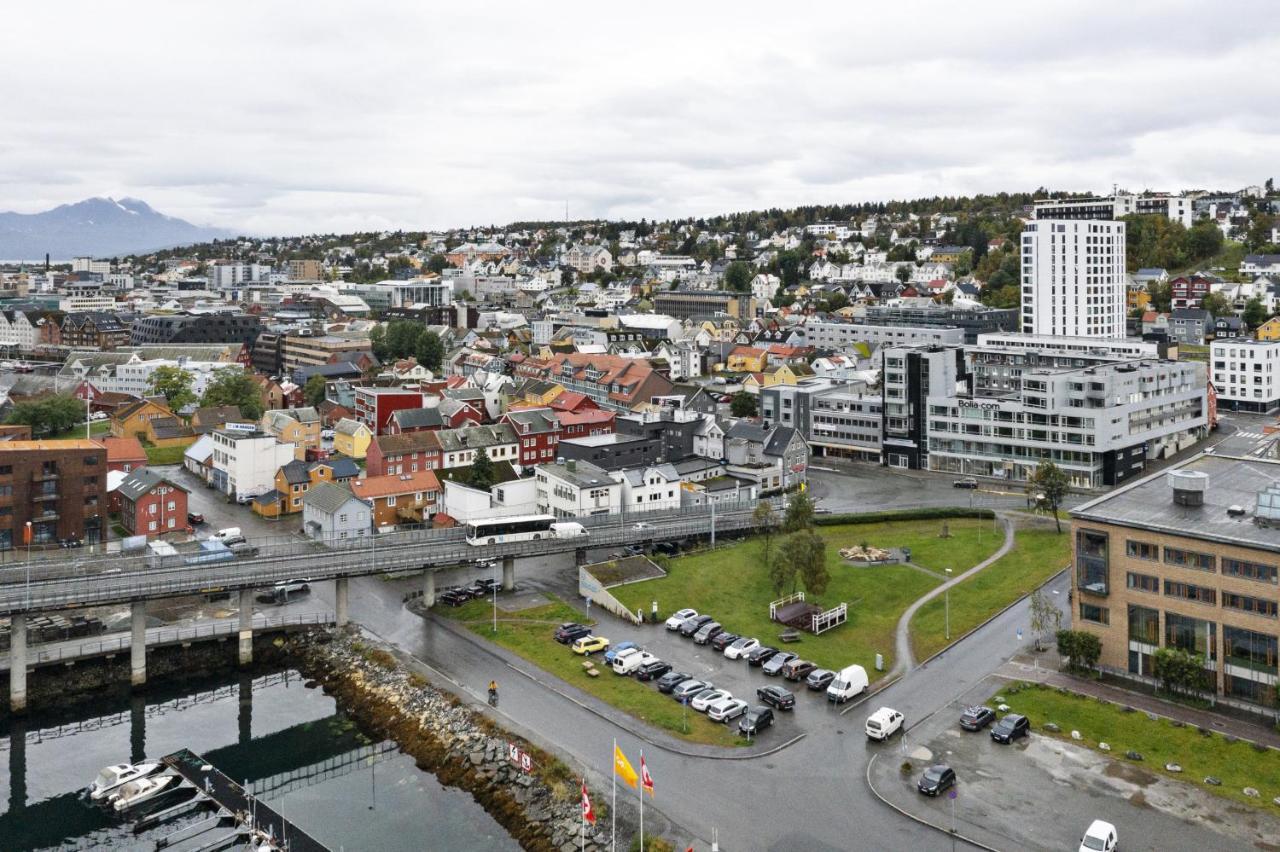 Toppleilighet Med Utsikt I Sentrum Nord Tromso Exterior photo